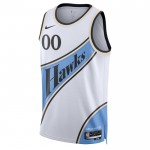 Maillot NBA Atlanta Hawks Personnalisable Nike 2024-25 City Edition Blanc Swingman - Homme